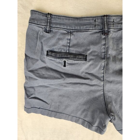 Anthropologie Women's Chino Shorts Size 32 Relaxed Grey - Picture 8 of 13